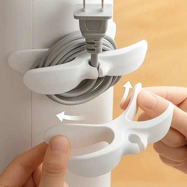 Kabelorganizer 10-teiliges Set – Aufräumen ohne Bohren & doppelt sparen