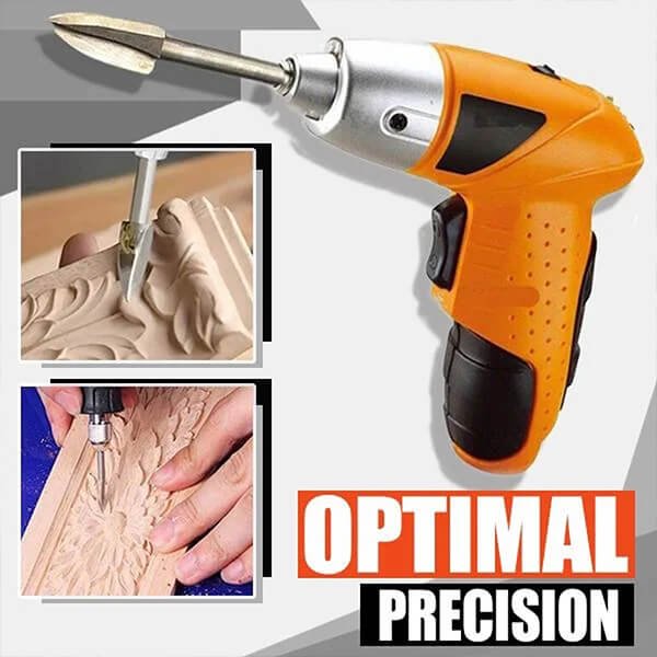 CarveCraft™ / 5 - Piece Woodcarving Drill Bit Sets - Lovitzo