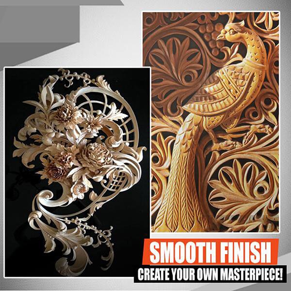 CarveCraft™ / 5 - Piece Woodcarving Drill Bit Sets - Lovitzo