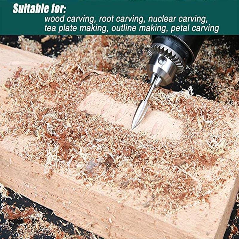 CarveCraft™ / 5 - Piece Woodcarving Drill Bit Sets - Lovitzo