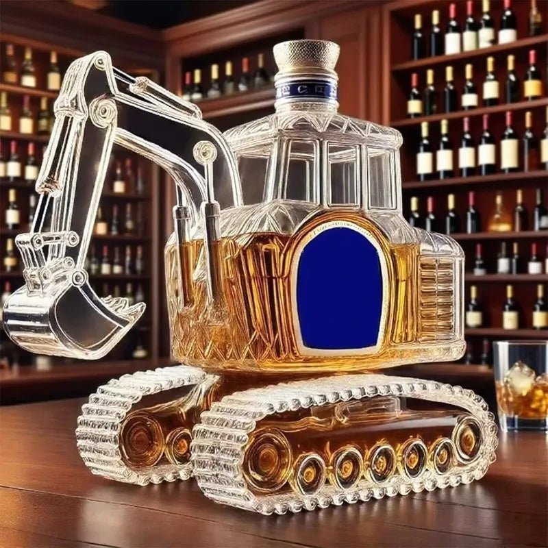 CaskCrawler™ / 3D Excavator Whisky Decanter - Lovitzo