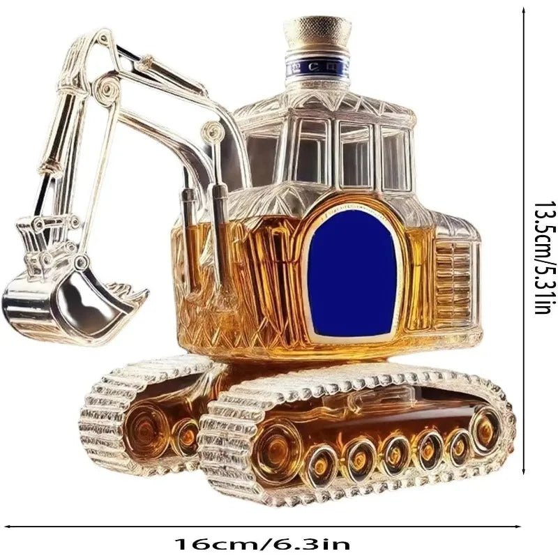 CaskCrawler™ / 3D Excavator Whisky Decanter - Lovitzo