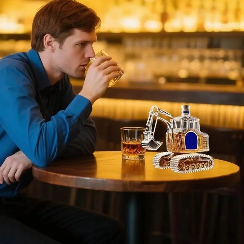 CaskCrawler™ / 3D Excavator Whisky Decanter - Lovitzo