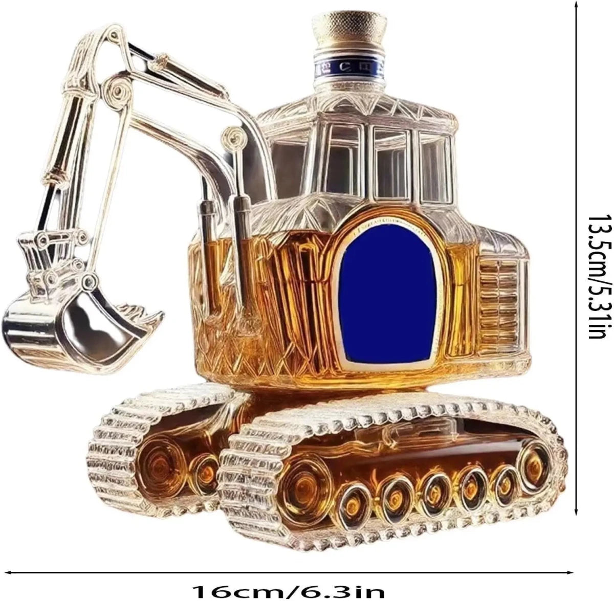 CaskCrawler™ / 3D Excavator Whisky Decanter - Lovitzo