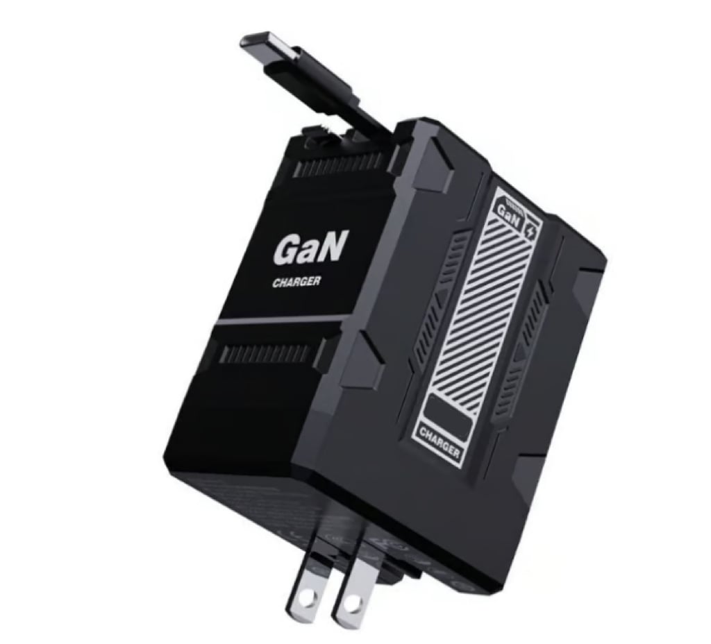 ChargeCharm™ / 2 - in - 1 Retractable Fast Charger - Lovitzo