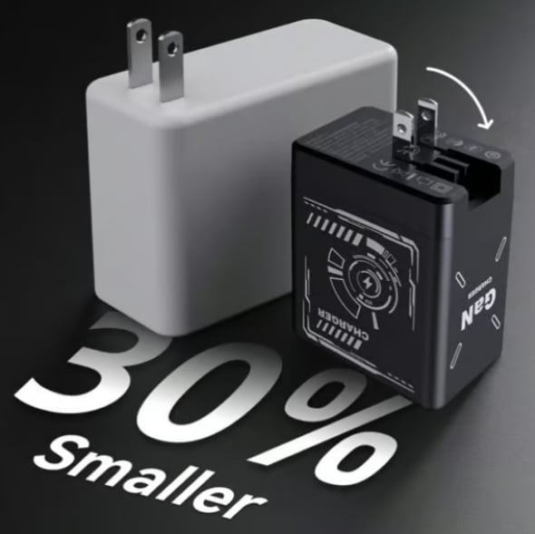 ChargeCharm™ / 2 - in - 1 Retractable Fast Charger - Lovitzo