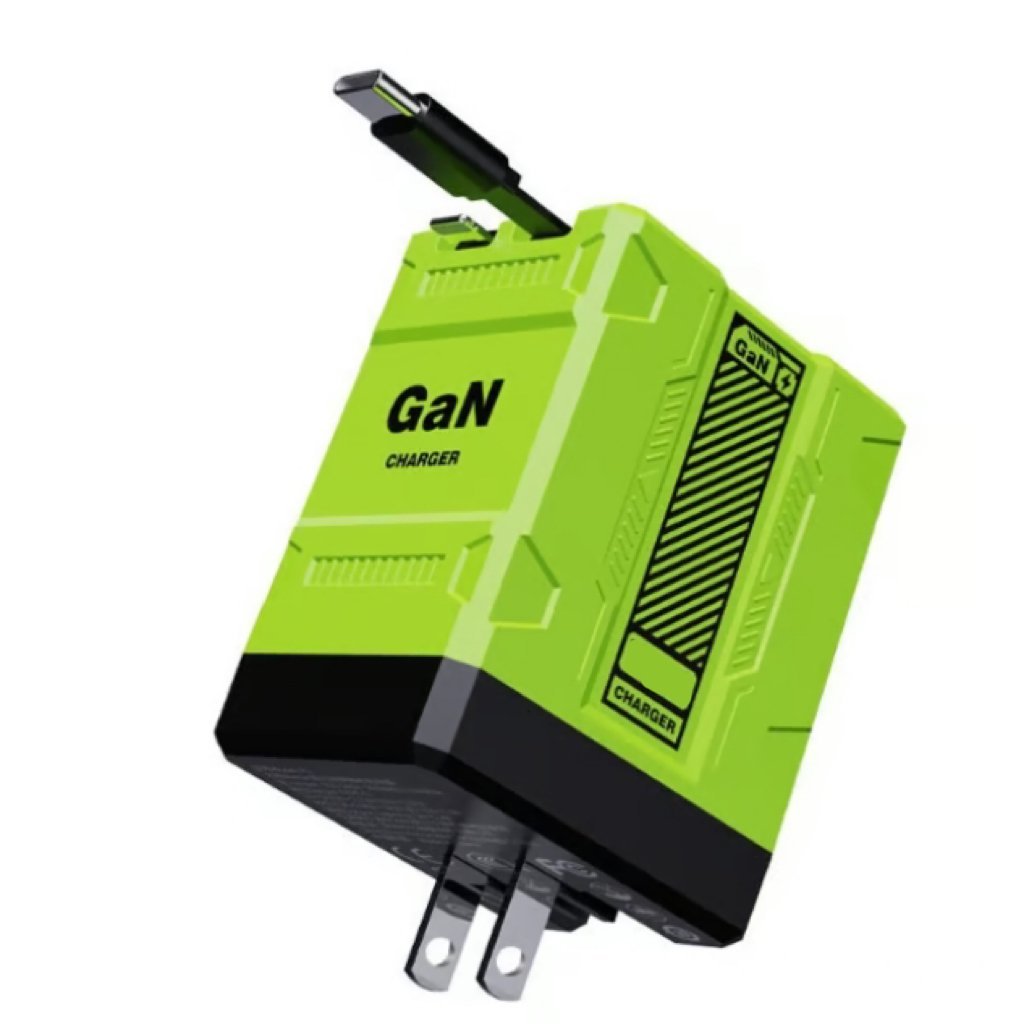 ChargeCharm™ / 2 - in - 1 Retractable Fast Charger - Lovitzo