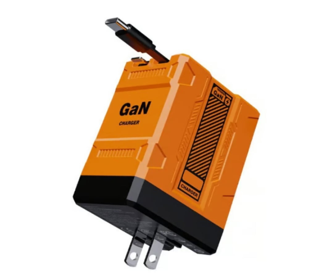ChargeCharm™ / 2 - in - 1 Retractable Fast Charger - Lovitzo