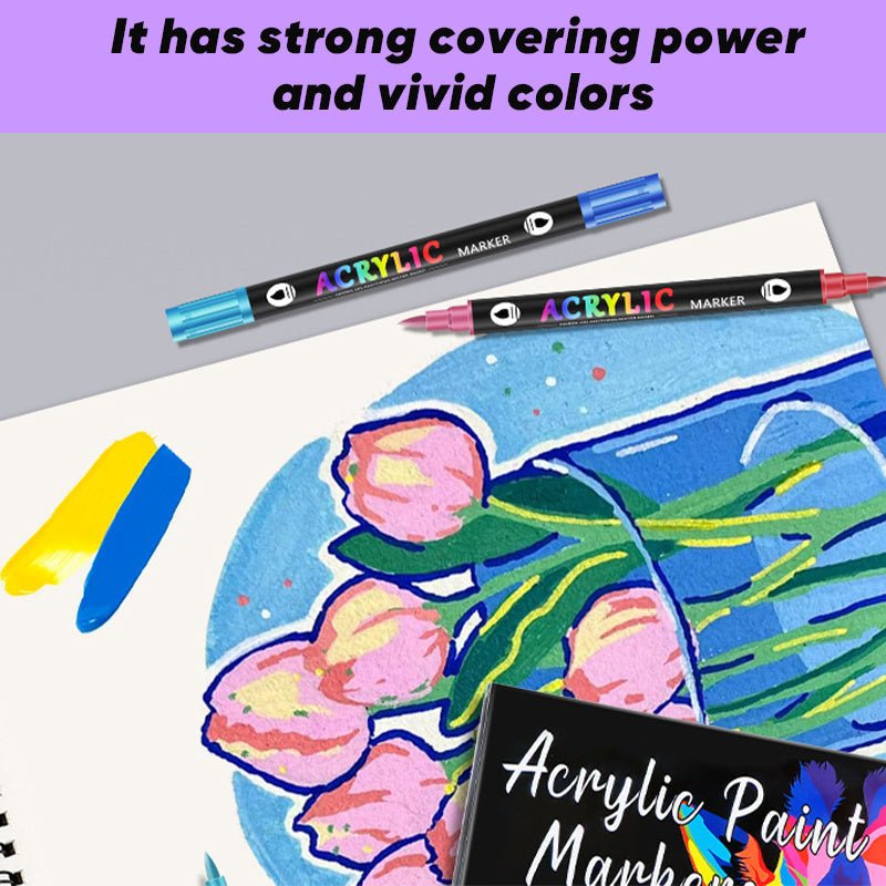 ColorCrafte™ / Acrylic Paint Pens for Vibrant Creations - Lovitzo