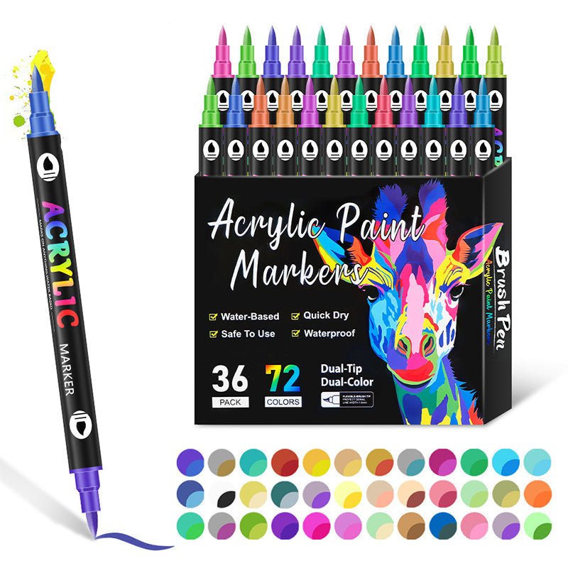 ColorCrafte™ / Acrylic Paint Pens for Vibrant Creations - Lovitzo
