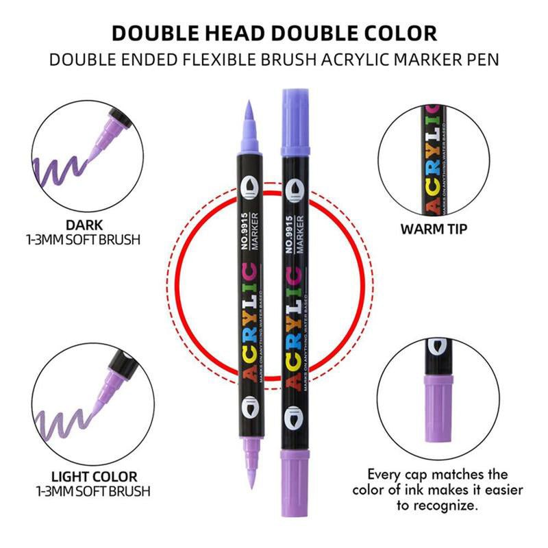 ColorCrafte™ / Acrylic Paint Pens for Vibrant Creations - Lovitzo