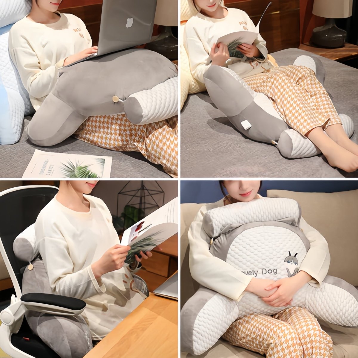 ComfortZen - Back & Neck Comfort Pillow - Lovitzo