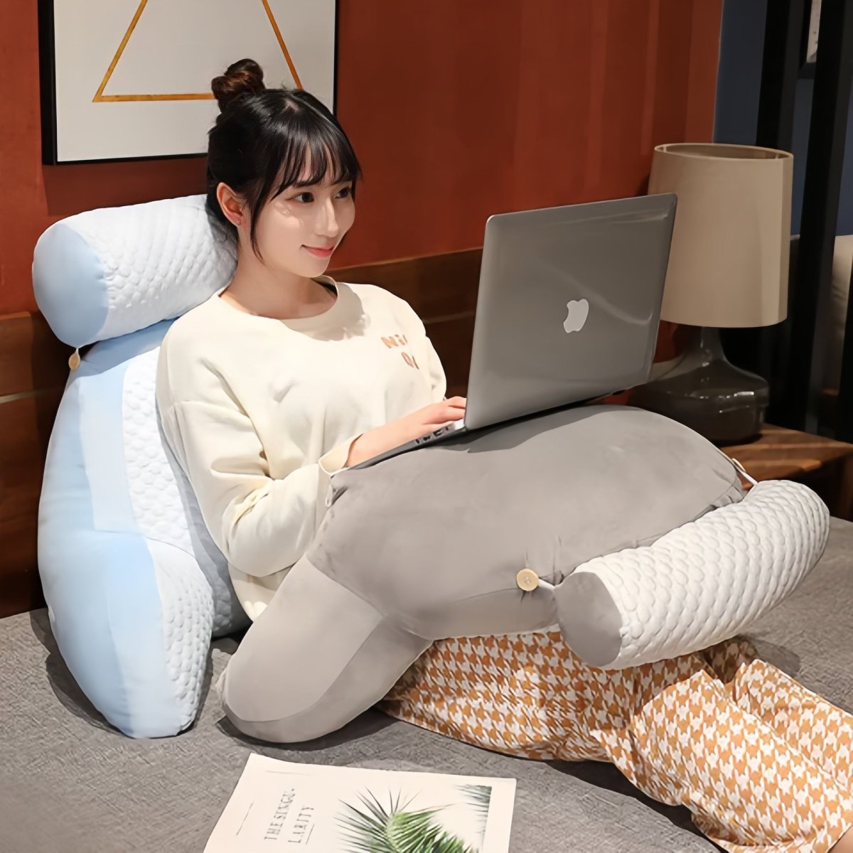 ComfortZen - Back & Neck Comfort Pillow - Lovitzo