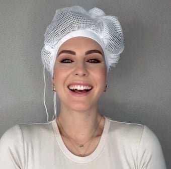 Curl Anywhere - Hair Bonnet Dryer Cap for Healthy Hair - Lovitzo