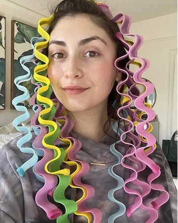 CurlEase – Heatless Soft Curls Without Damage (12 Pcs) - Lovitzo