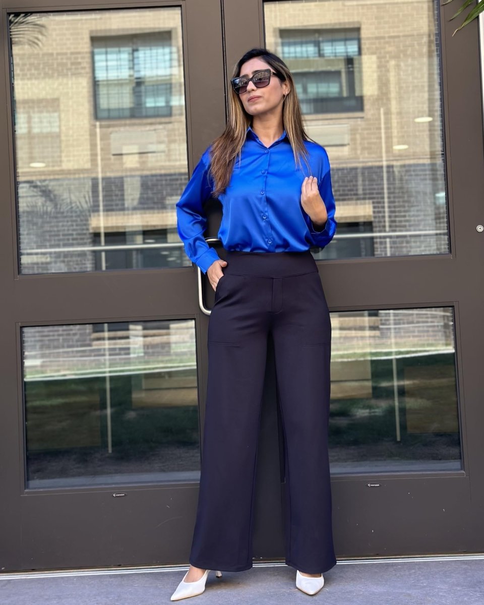 CurveEase™ High - Waist Lounge Pants - Lovitzo