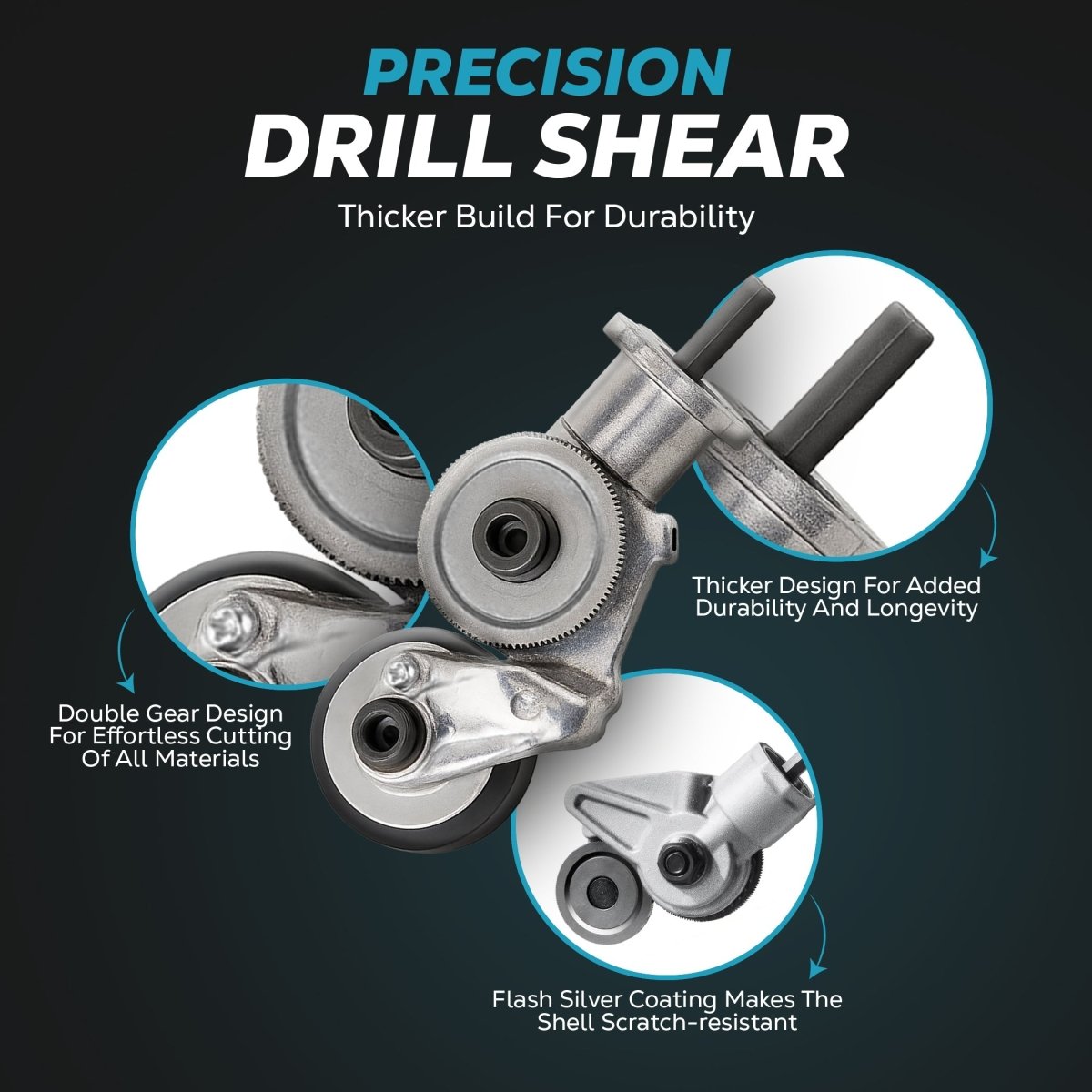 CutCraft™ / Electric Drill Metal Cutter Attachment - Lovitzo