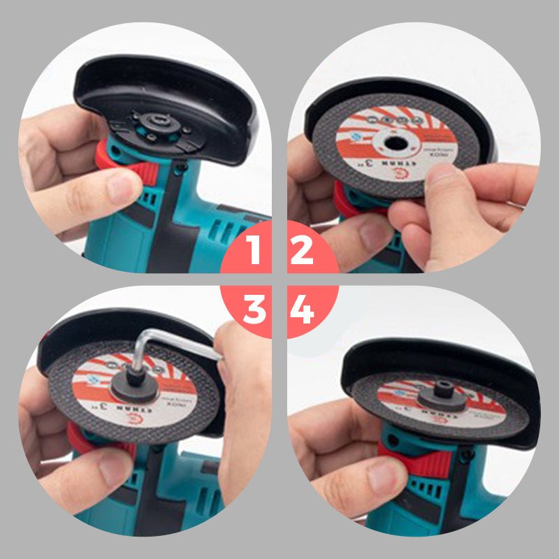 CutMaster 75MM Electric Grinding & Saw Blade Set (7 - Piece) – For Versatile Cutting & Grinding Tasks - Lovitzo
