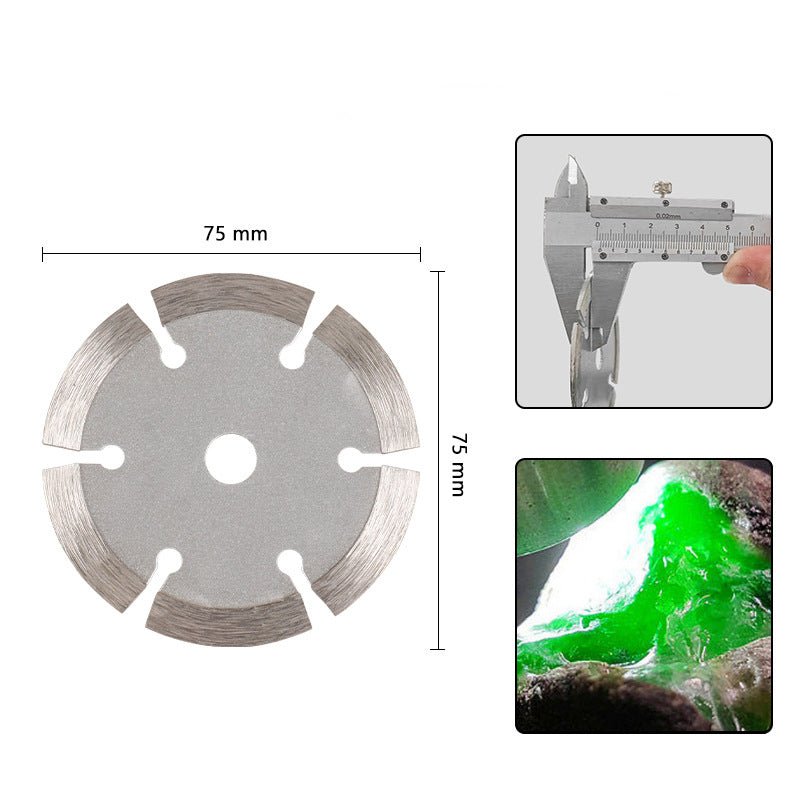 CutMaster 75MM Electric Grinding & Saw Blade Set (7 - Piece) – For Versatile Cutting & Grinding Tasks - Lovitzo