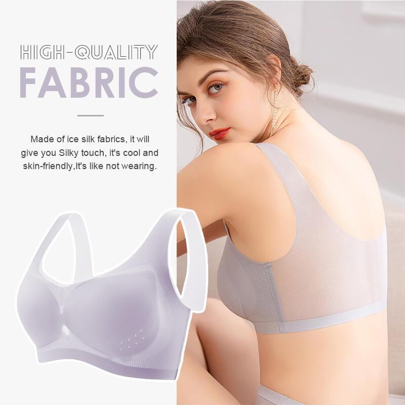 Ultra-Thin Ice Silk Seamless Bra | FrostSilk