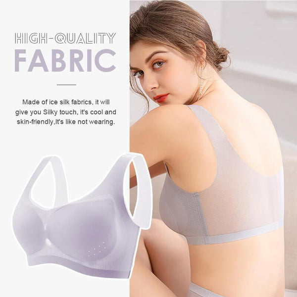 Ultra-Thin Ice Silk Seamless Bra | FrostSilk