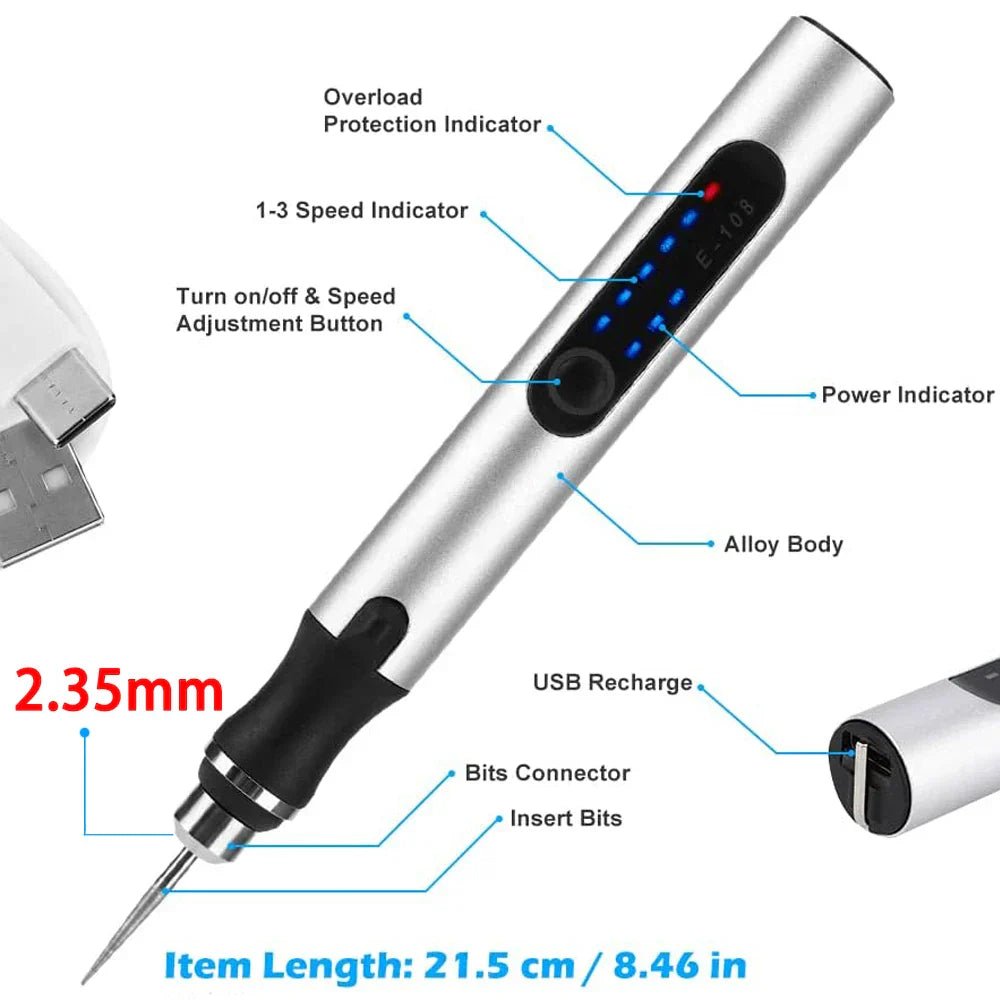 DetailDrill™ / Wireless Engraver - Lovitzo