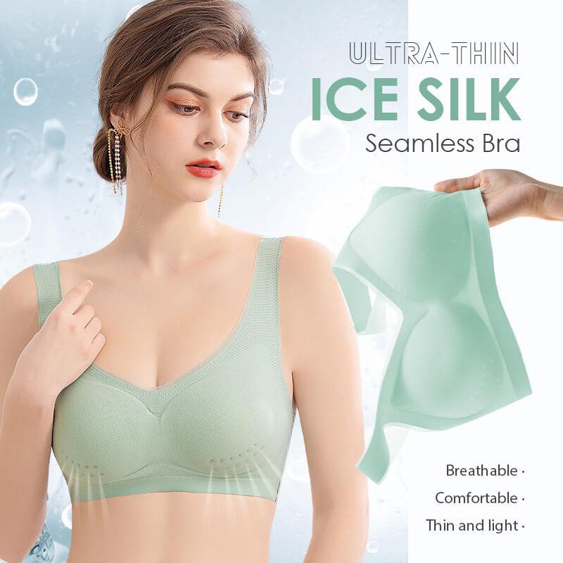 Ultra-Thin Ice Silk Seamless Bra | FrostSilk
