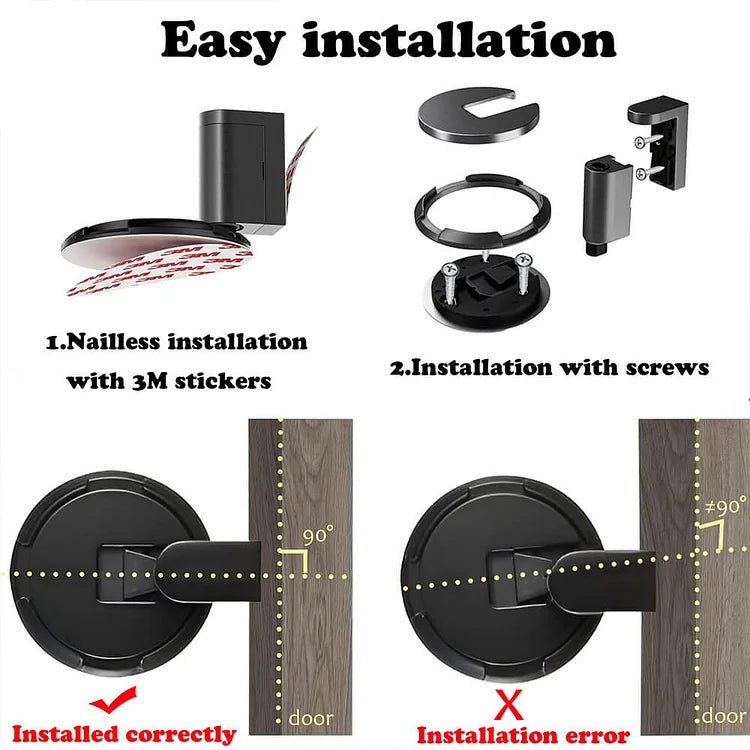 DoorHold - Floor Door Stopper - Lovitzo