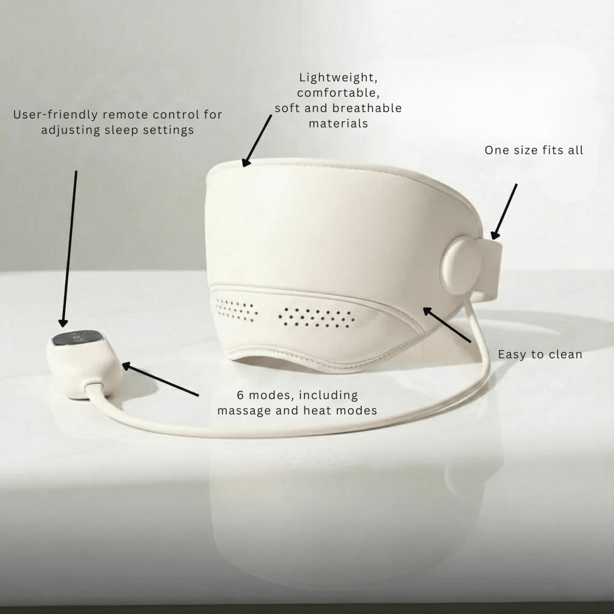 DreamDrift™ / Sleep Machine with White Noise & Light Therapy - Lovitzo