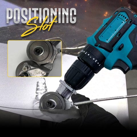 DrillCut - Electric Drill Metal Cutter Attachment - Lovitzo