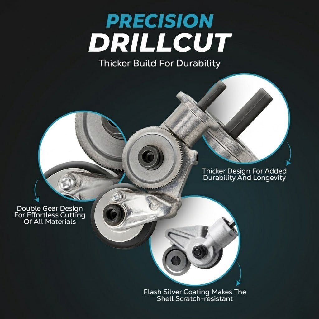 DrillCut - Electric Drill Metal Cutter Attachment - Lovitzo