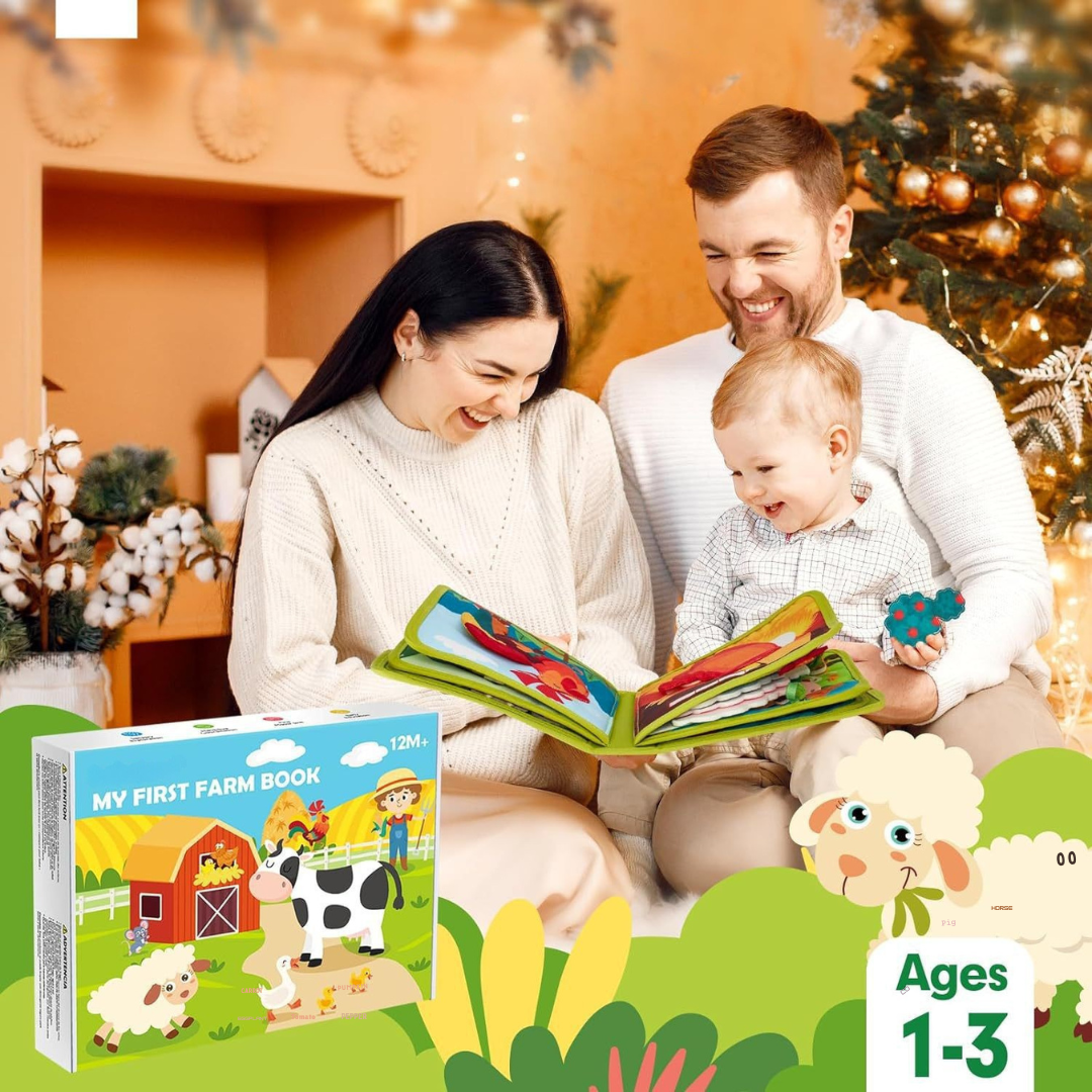 Educational Montessori Farm Story Book - Lovitzo
