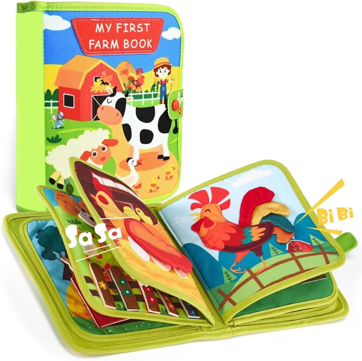 Educational Montessori Farm Story Book - Lovitzo