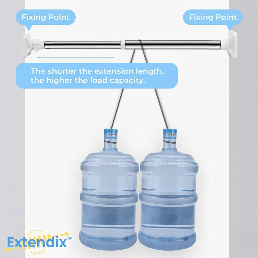 Extendix - Telescopic Rod Without Drilling - Lovitzo