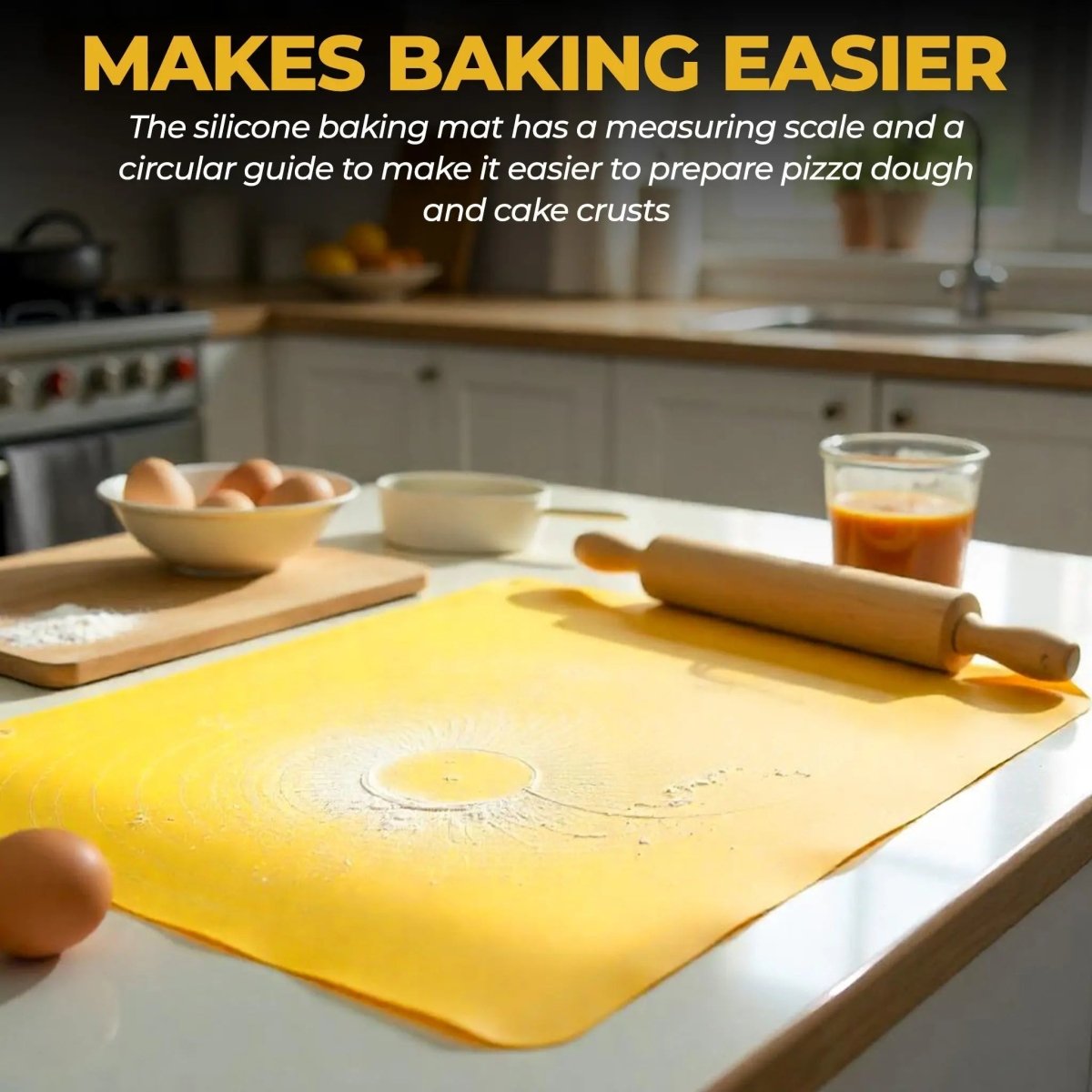 EXTRA LARGE KITCHEN SILICONE PAD - Lovitzo