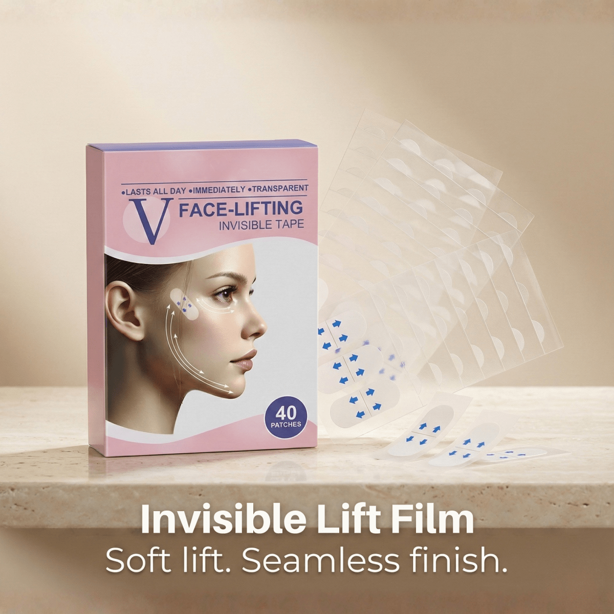 FaceLift Pro – Invisible Lifting Film - Lovitzo