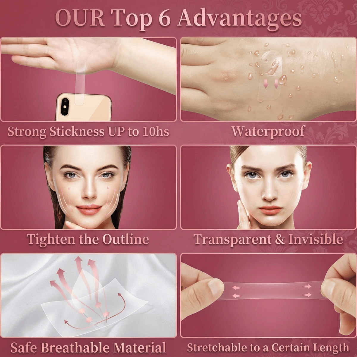 FaceLift Pro – Invisible Lifting Film - Lovitzo