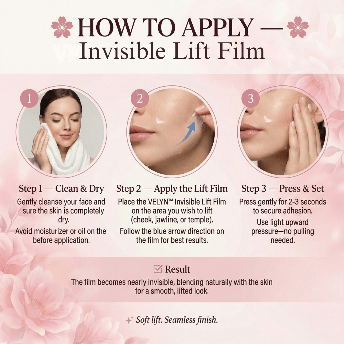 FaceLift Pro – Invisible Lifting Film - Lovitzo