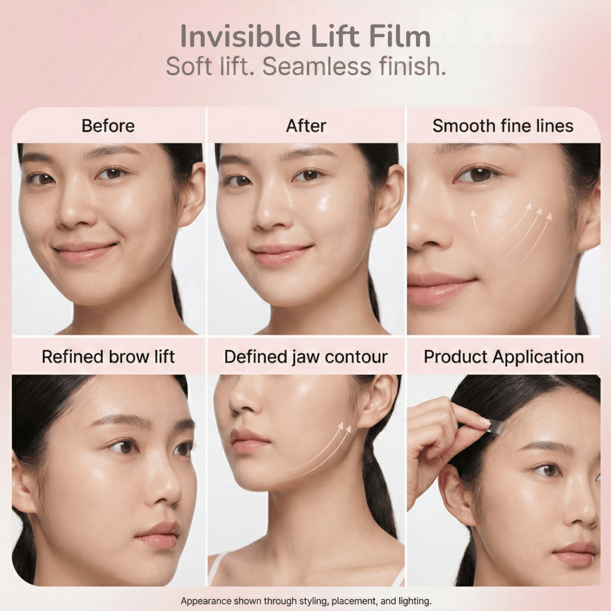 FaceLift Pro – Invisible Lifting Film - Lovitzo