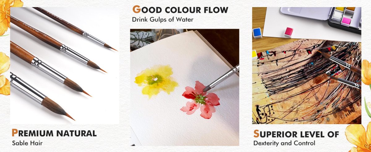 FineLine Pro – Precision Brushes for Ultra - Detailed Art - Lovitzo