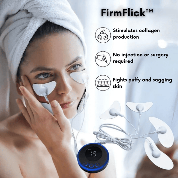 FirmFlick - Bequeme & straffende Gesichtsmassage | Strafft die Haut und reduziert Schwellungen