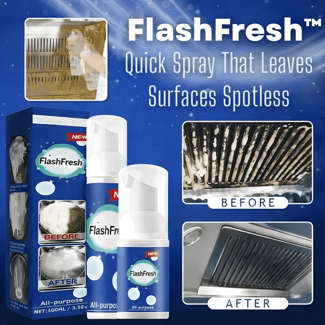 FlashFresh - Rinse Free Spray for Every Surface - Lovitzo