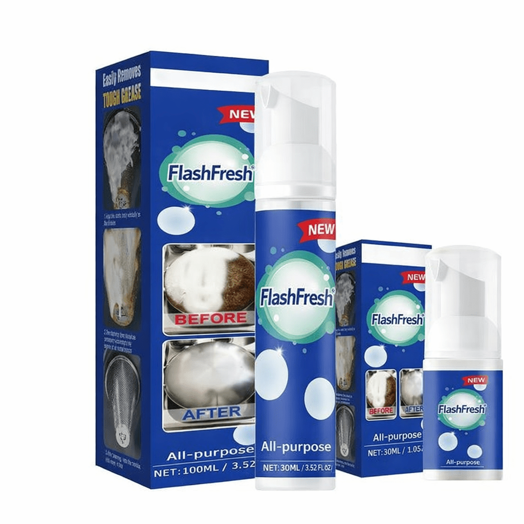 FlashFresh - Rinse Free Spray for Every Surface - Lovitzo