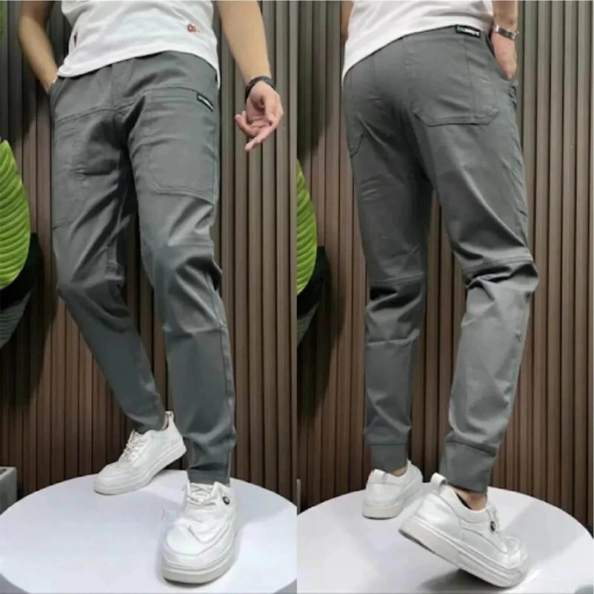 FlexDenim / Premium Stretch Cargo Jeans – Comfort Meets Style - Lovitzo