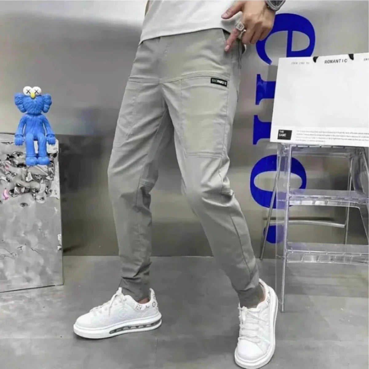 FlexDenim / Premium Stretch Cargo Jeans – Comfort Meets Style - Lovitzo