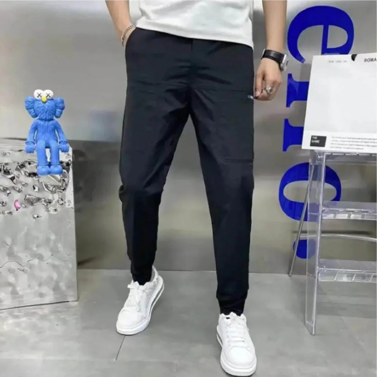 FlexDenim / Premium Stretch Cargo Jeans – Comfort Meets Style - Lovitzo