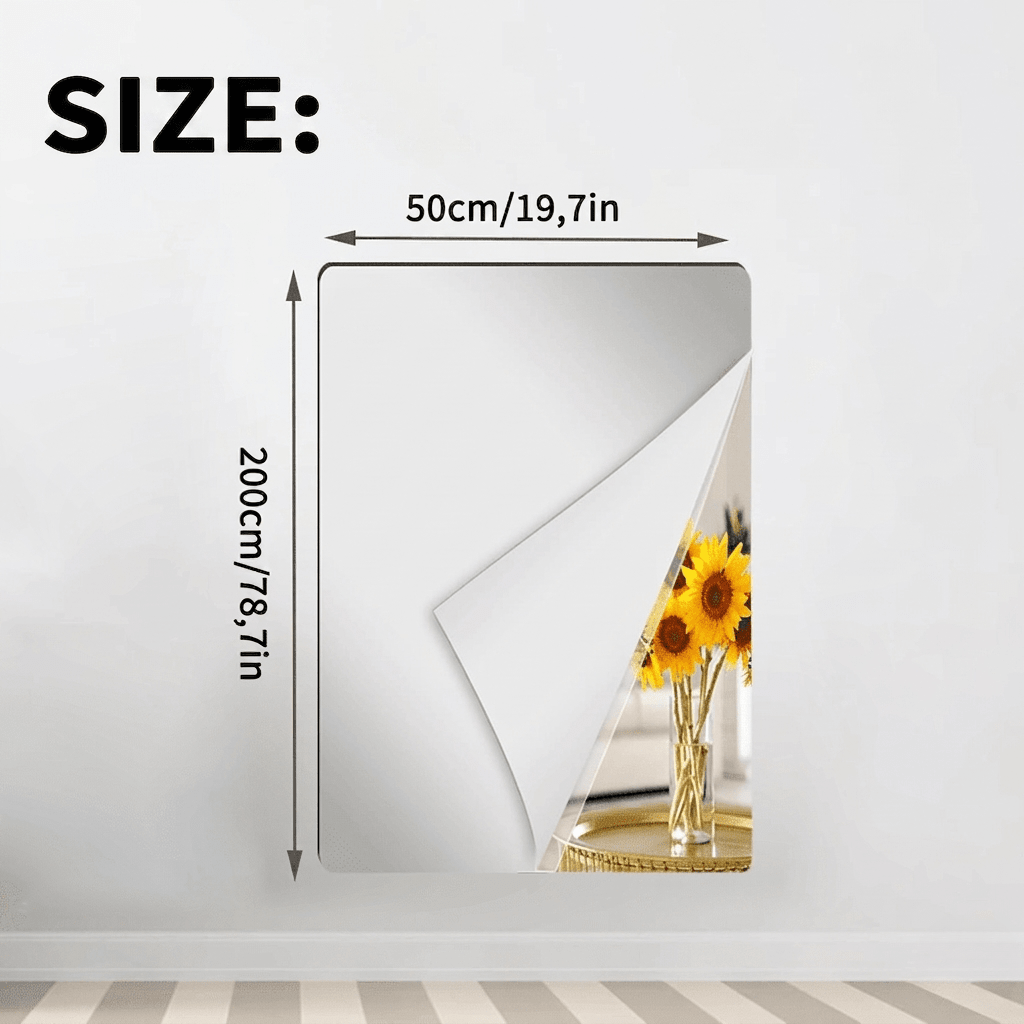 FlexMirror / ultra - flexible mirror - safe and shatterproof - Lovitzo