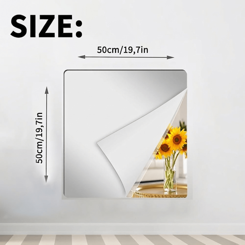 FlexMirror / ultra - flexible mirror - safe and shatterproof - Lovitzo