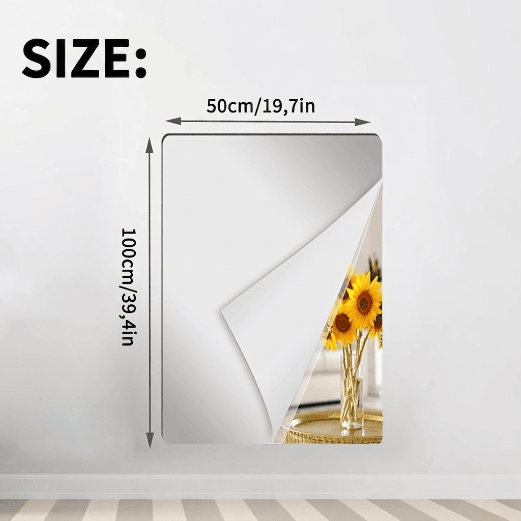 FlexMirror / ultra - flexible mirror - safe and shatterproof - Lovitzo