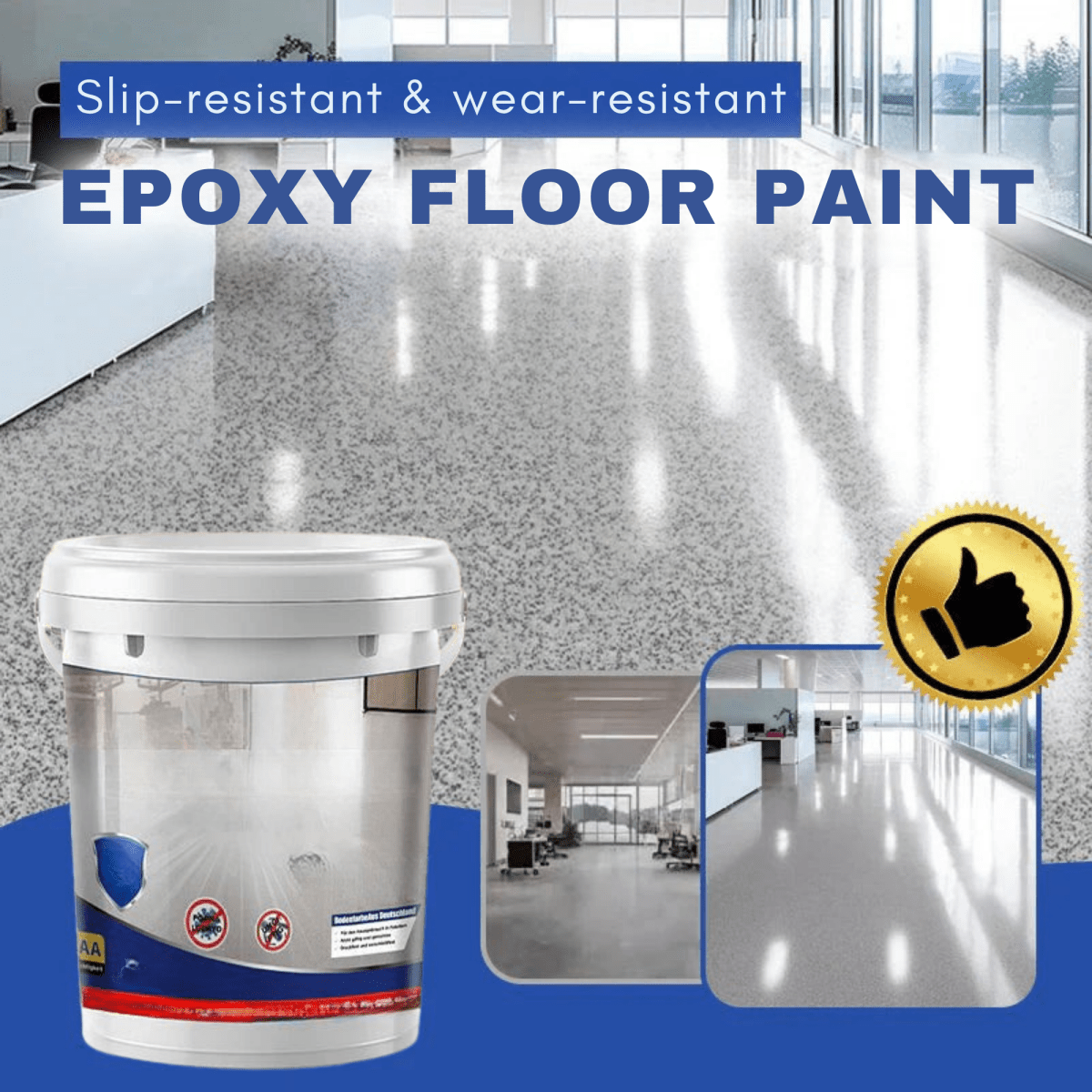 FloorShield – Non - slip, waterproof epoxy floor coating - Lovitzo